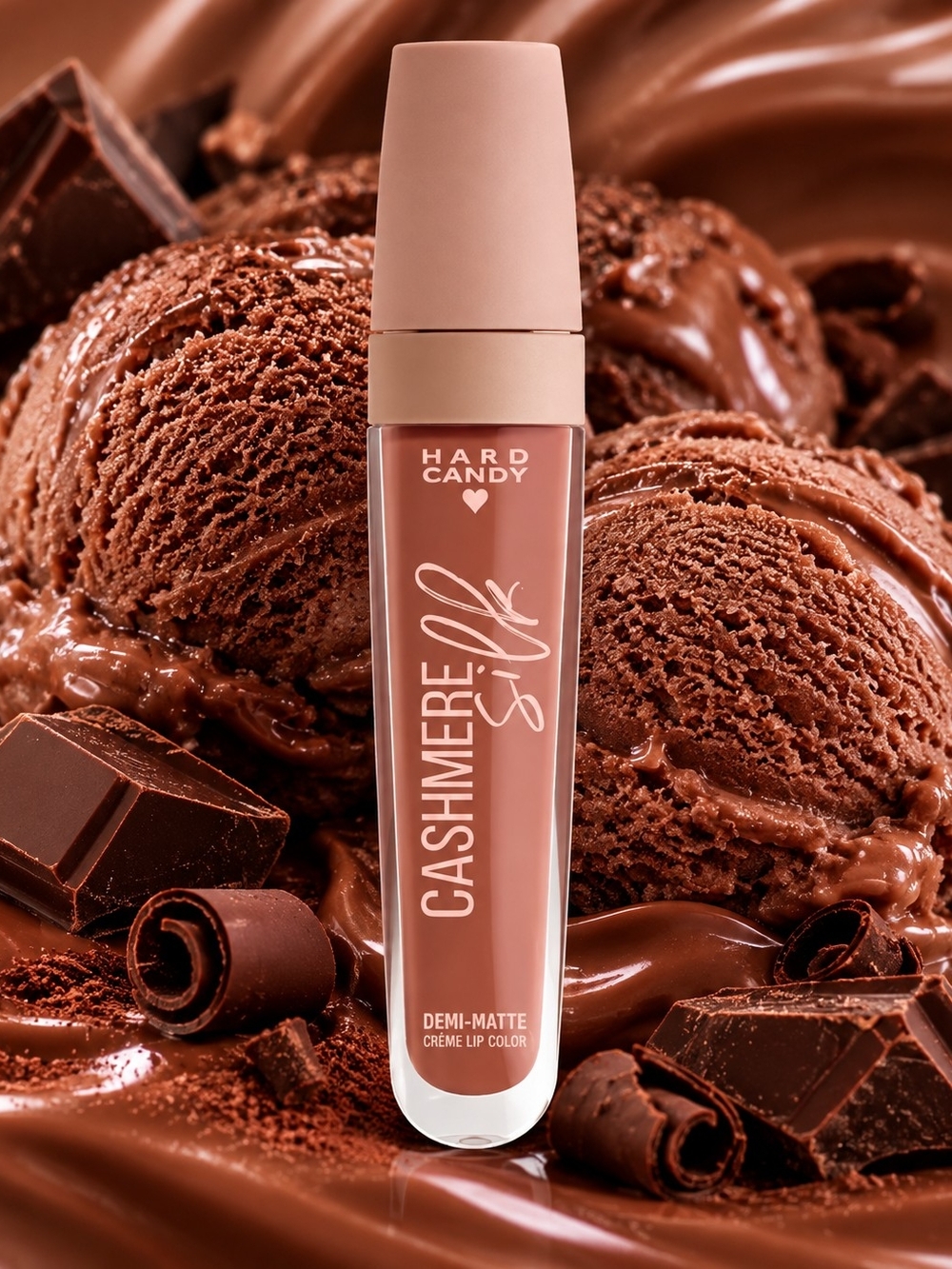 Hard Candy Cashmere Silk Lip Color - Chocolate 1318